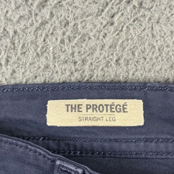 AG Adriano Goldschmied Pants Mens 34x34 Blue Protege Straight Leg Chino Preppy - Picture 4 of 16